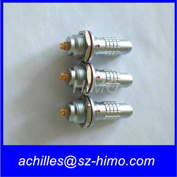 offer multi-pin LEMO type connector 2-32pin optional