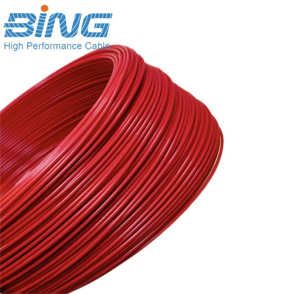 AFK250-3H Industrial Power Heavy-Wall PFA Insulated Wire 1000V Nickel Plated Copper Hookup Wire