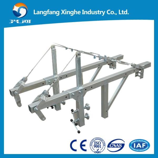 ZLP electric rope cradle / sky climber suspended platform / winch gondola platform manufacturer