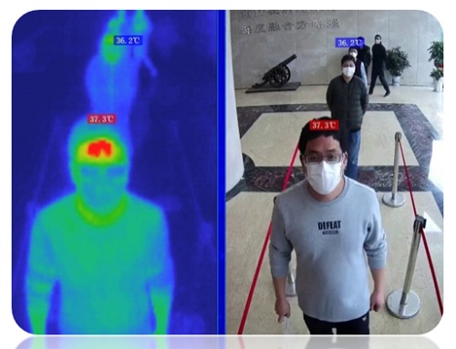 Infrared Mass Thermal Scanner For Fever Screening