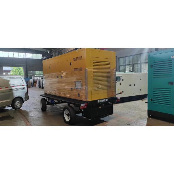 500KVA WEICHAI Mobile Car Silent Speaker Generator Set 400KW Backup Emergency Power Supply Self Starting System
