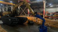 máquina escavadora Mounted Pile Driver de 60 toneladas, motorista de 18m de pilha da folha do vinil