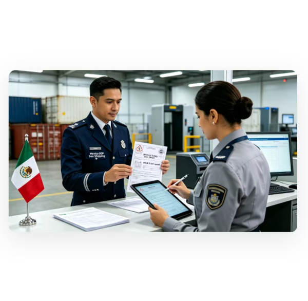 Freight To Mexico Delivery Duty Paid DDP Sea Shipping With Truck / Local Courier Door Delivery