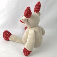 O animal do Natal 2.8in Santa Soft Toy Moose Plush brinca X'Mas Gifts 41 x 23cm