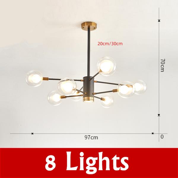Nordic Led tree branch Chandeliers Dining Room Kitchen chandelier home interior lighting(WH-MI-233)