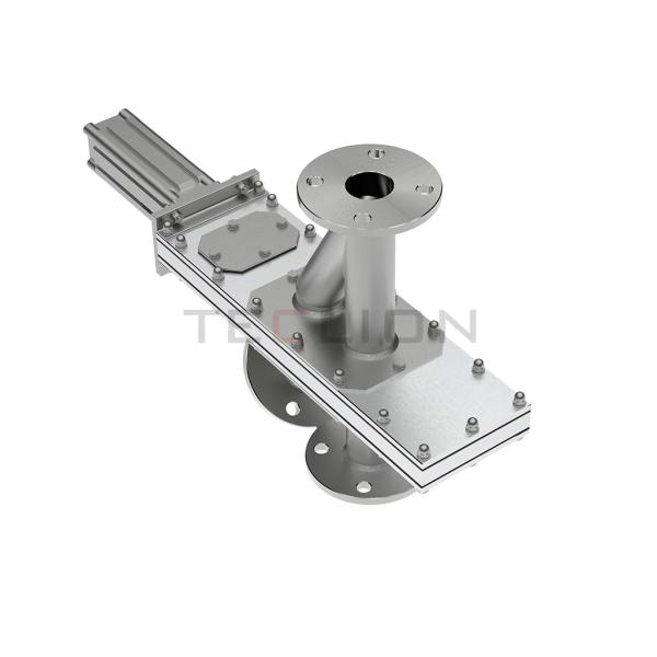 Return Pneumatic Conveying Valves Diverter Gate For Material Handling System