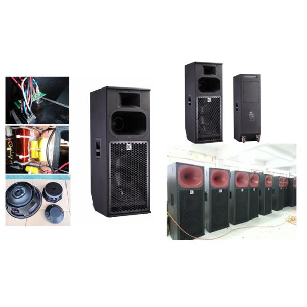 Outdoor Pa Nightclub Audio System Live Music Throw Speaker Black Paint