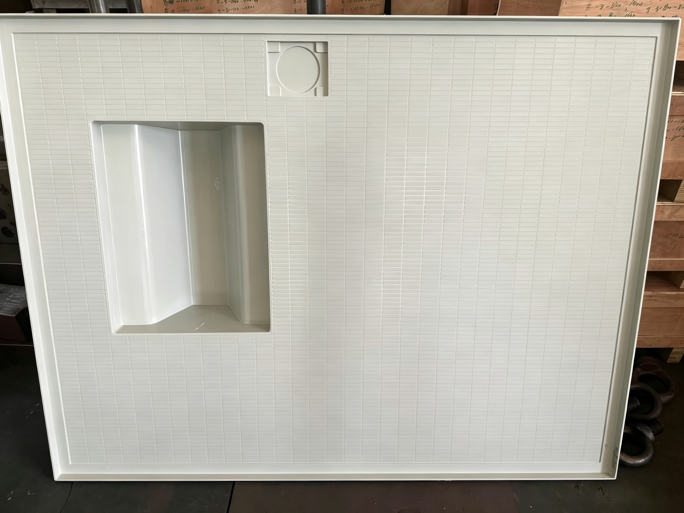 Sturdy Anti Slip Shower Base One Piece Seamless Shower Base Waterproof