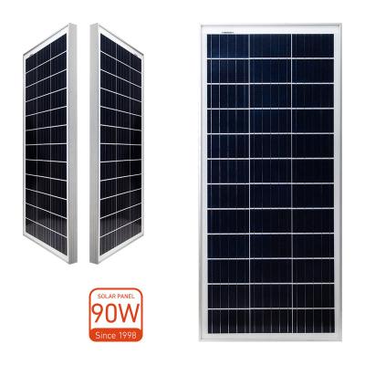 Painel solar poli multifuncional do IEC, painéis 90W solares no telhado da folha