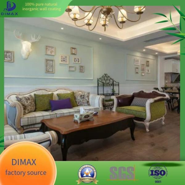 Customizable Inorganic Wall Paint with Good Permeability and High Scrubbing Resistance
