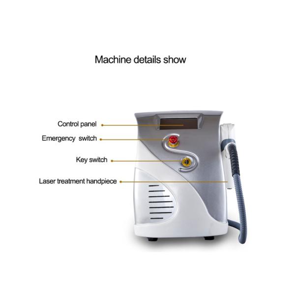 1600Mj ND YAG Laser Laser Eyeliner Washing Eyebrow Removal Tatoo Removal with Medical CE approved