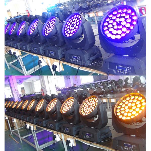 36x18w RGBWAUV 6in1 LED Moving Head Wash Zoom Night Club Stage Lighting