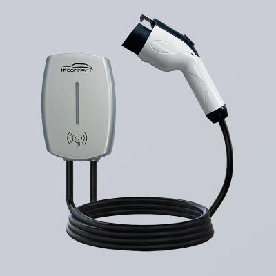 CCS1 Type 1 Car Charger LED 7kW 32A AC Wall Mounted EV Charger Dustproof
