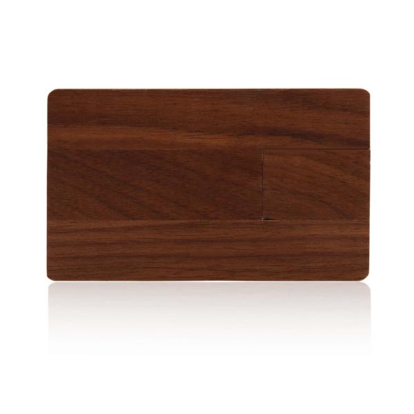 Customized Branding Wooden Card USB flash Drives 16Gb for Promo gifts