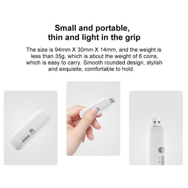 Unlocked Huawei 4G USB Modem E8372h-820 E8372 Wingle LTE with 16 WiFi Users Support
