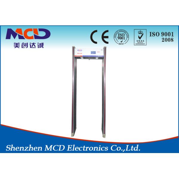 Водоустойчивые зоны металлоискателя 6 Walkthrough обнаруживая с дисплеем LCD 4,3 дюймов