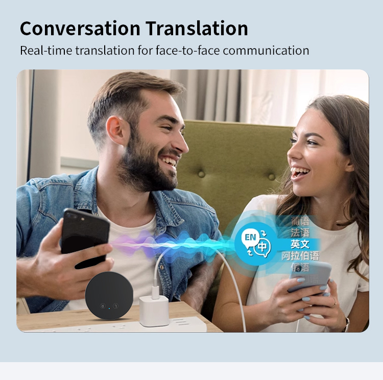 Smart Mini Translator Device 35 Languages Online Translation Machine AI Assisstant Talk