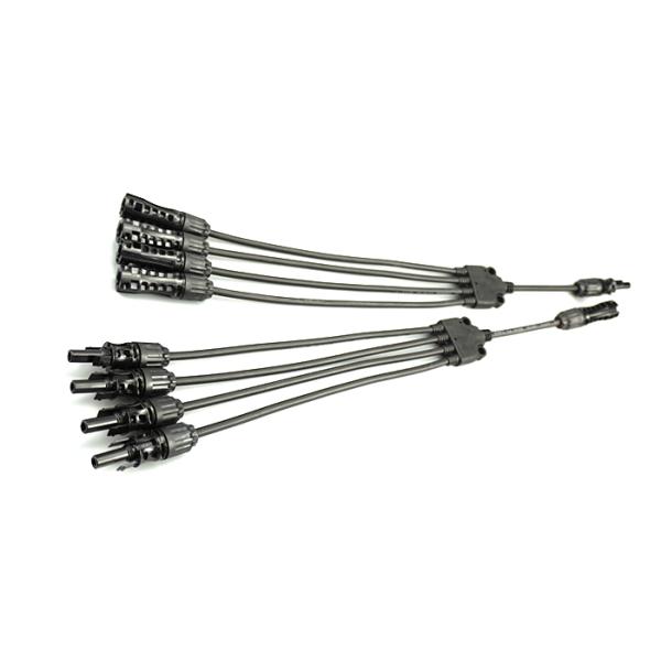 Водоустойчивый тип соединитель CE t ветви 2.5mm солнечный