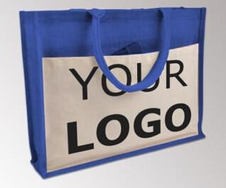 Burlap Tote Bags Bulk Laminated Interior Jute Tote Bag Full Gusset With Inner Zipper Pocket, DIY Art Crafts