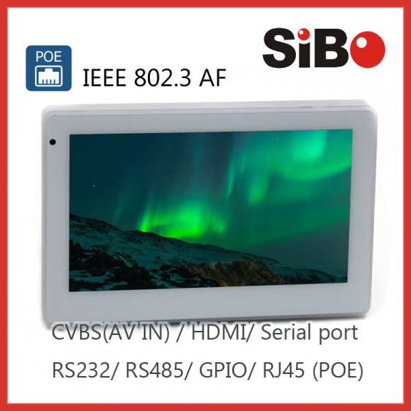 Power Over Ethernet POE Android Tablet 7 Inch In-wall On-wall On-glass Multiple