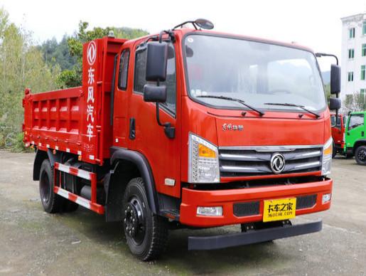 Euro V Dongfeng 4x2 Middle Duty Dump Truck EQ3180G For Peru
