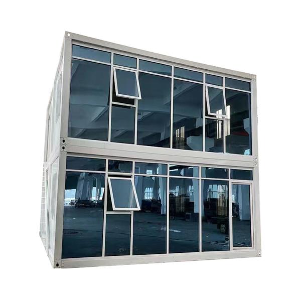 Multistory Customized Design Easy Install Tiny Modular Prefab Detachable Homes 20/40 ft PVC Board Floor Container House