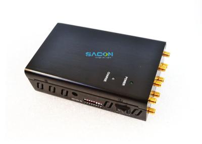 DC12v 4w 3G 4G interferência de sinal com 8pcs Omni antenas até 20m Trabalho 1,5 horas