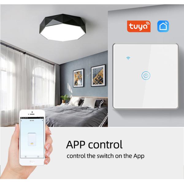 Свет шатии ABS 2 умный на с белизне переключателя Wifi шатии RF433 3