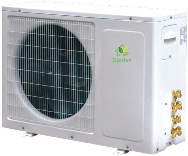 White 12 - 60k Split Unit Air Conditioner Energy Saving For Residential