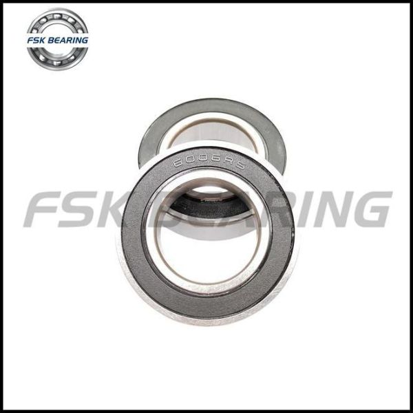 6006RS 30x55x13mm Deep Groove Ball Motor Bearing High Speed Low Noise Bearing Pre Greased & Sealed
