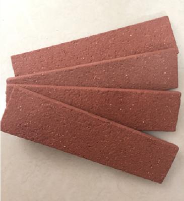 Tijolo de cara rachado da argila antiga da superfície do resíduo metálico para a parede 240*60*12mm do revestimento