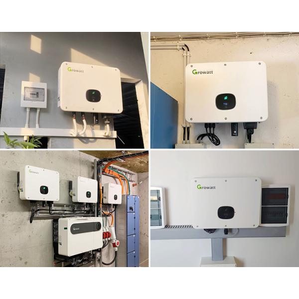 High Voltage Growatt Solar Inverter MID 25KTL3-X Three Phase 25KW On Grid Inverter
