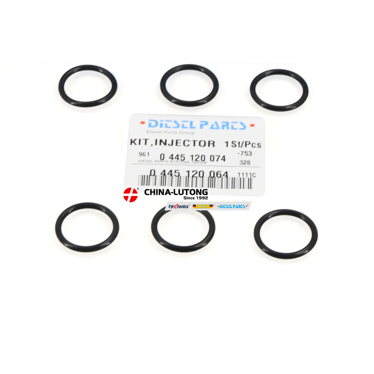 Common Rail Injector Repair Kit 0 445 120 058, Bos-ch Injector Overhaul Kit For Cummin-s ISBe ISDe Diesel Engine