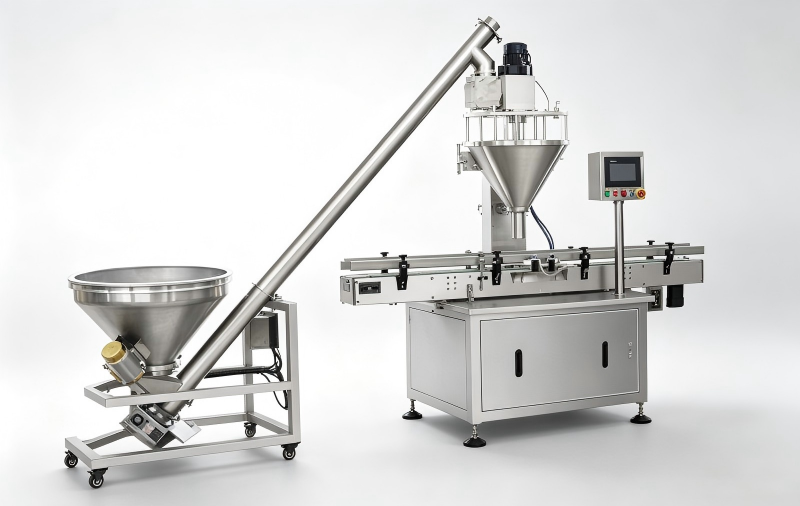 50L Powder Jar Filling Machine SUS304 SUS316   Jar Packaging Machine