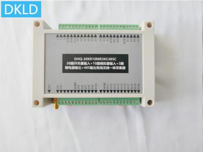 20 entradas de interruptor, 10 entradas analógicas, 3 entradas de interruptor y 485 salidas, control remoto industrial integrado con cable y inalámbrico