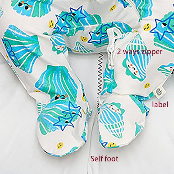 Wholesale striped long sleeve baby clothes suit custom pattern infant romper