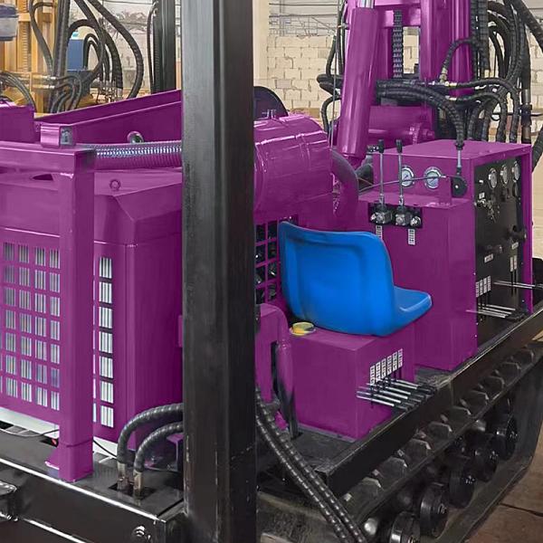 6000 кг портативная гидравлическая буровая установка для бурения с диаметром 140-320 мм