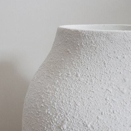 Flowerpot Shape Human Face Ornaments Artificial Plant Balcony Mall Living Room Decor