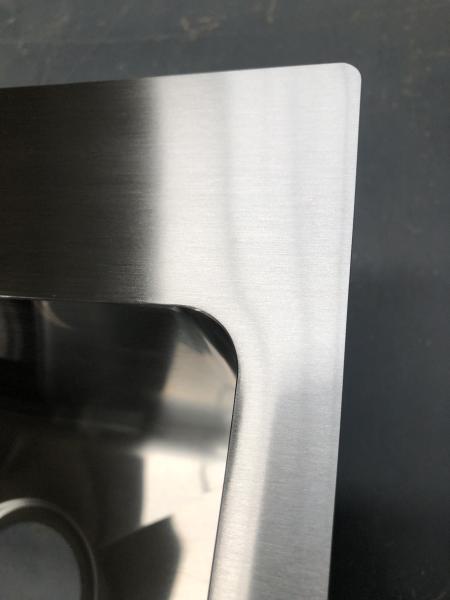 Small Single Bowl Top Mount Stainless Steel Kitchen Sink Easy Installation Fixing Rails