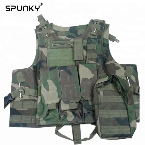 Tactical Paintball Hunting Military Combat Vest Airsoft Gear Adjustable Wear Resist
