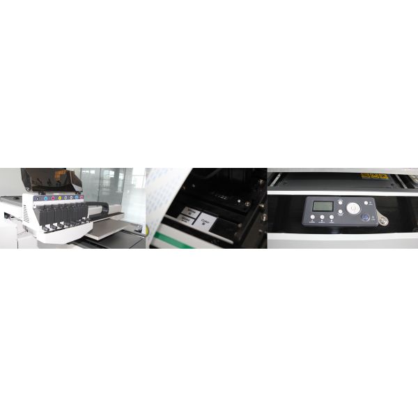 800dpi Small Flatbed Printer 60*90cm UV Flatbed Printer Mini With EPSON I3200 U1 Head