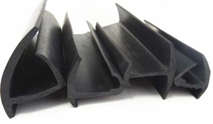 Heat Resistance Black / White EPDM Rubber Sealing Strip Gasket For Windows