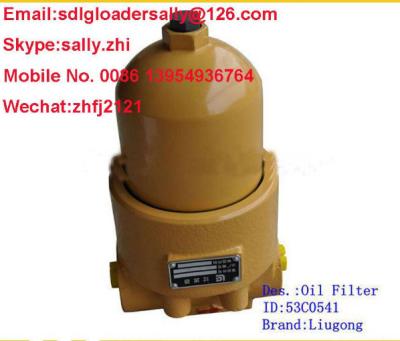 original Hydraulic Oil Filter, 53C0541, liugong wheel loader spare parts  for liugong wheel loader