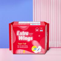 Produtos de higiene feminina Mulheres extra longas algodão orgânico almofadas menstruais de 350 mm guardanapos sanitários durante a noite