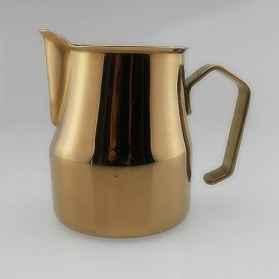 2017 amazon supplier OEM acceptable multi sizes of  stainless steel coffee milk jug