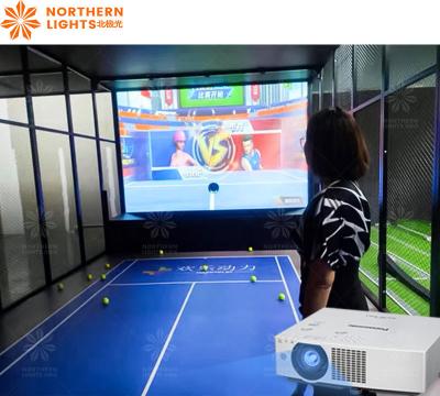 Ar Esportes Parque de diversões jogo máquina de bola de ténis interior máquina de bola de ténis