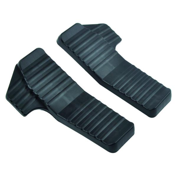Black Long Komatsu Excavator Walking Pedal Rubber