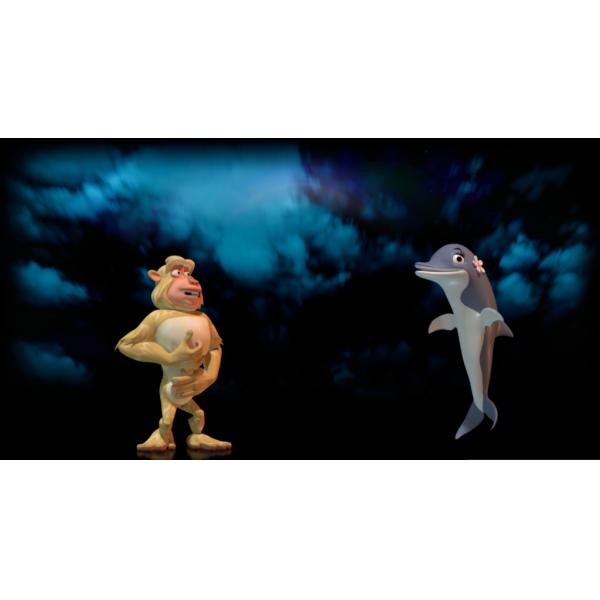 Поставьте Hologram, голографическую систему индикации на торговая выставка/концерт 10 метров широких