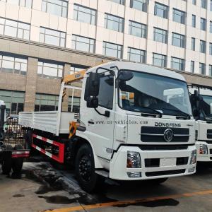 Dongfeng 2 Ton 3 Ton Truck Mounted Crane Three Arm Mini Crane Truck With Xcmg