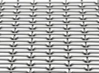 316l metal decorativo rígido Mesh For Building Facade Cladding